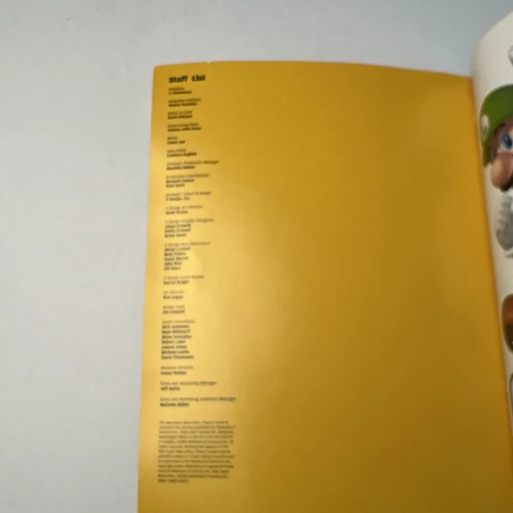 New Super Mario Bros Official Strategy Premiere Guide Book Nintendo Power DS